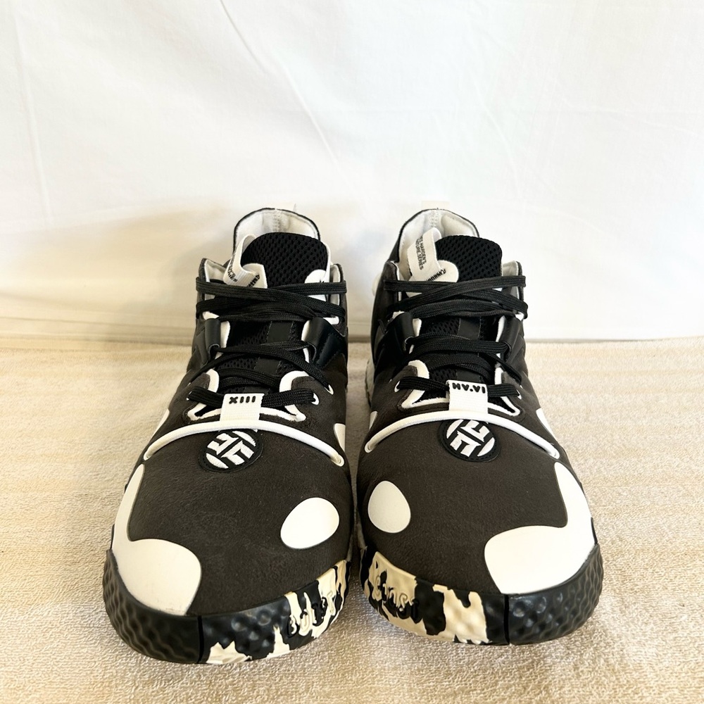 Harden Vol. 6 Black/White size 13 MEN’S BASKETBALL SHOES - Picture 8 of 9